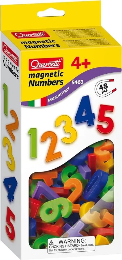 Quercetti cijfer magneten, 48st.