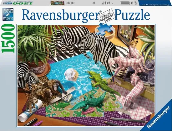Ravensburger puzzel Origami Adventure - Legpuzzel - 1500 stukjes