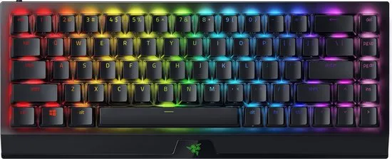 Razer BlackWidow V3 Mini HyperSpeed Qwerty Gaming Toetsenbord Phantom Pudding Ed. - Green Switch