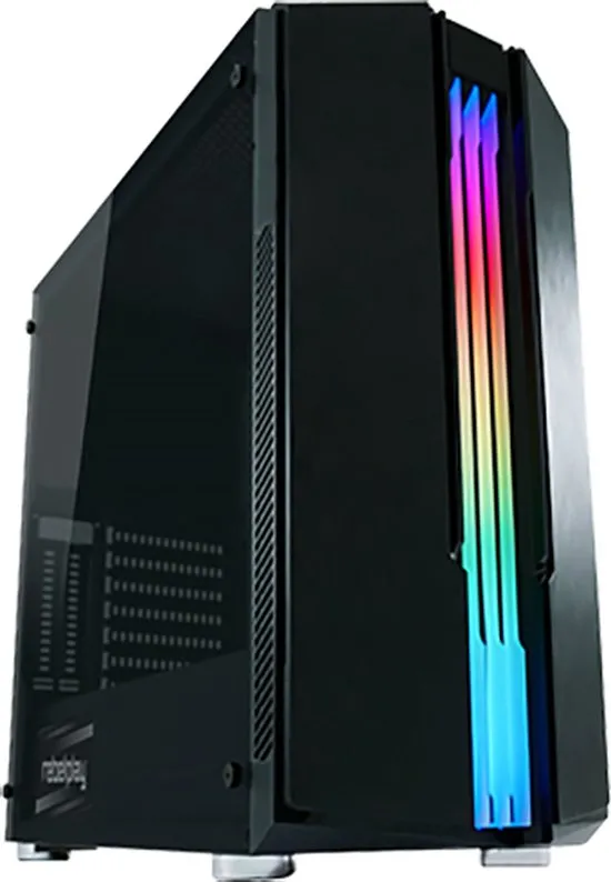 REBELPLAY Game PC - Core i9 - RTX 3050 - 32GB RAM - 500GB M.2 SSD - 2TB HDD - RGB - WiFi - Bluetooth (RP-374852)