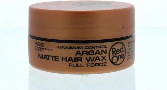 Red One Maximum Control Argan Matte Hair Wax 150ml