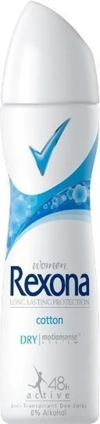 Rexona 8593838987831 deodorant Vrouwen Spuitbus deodorant 150 ml