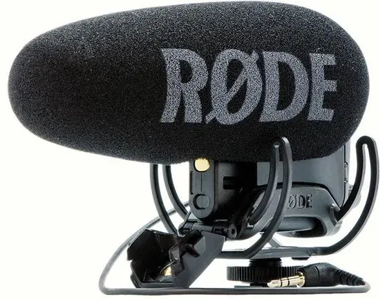 Rode Videomic PRO + Microfoon voor digitale camera Bedraad Zwart