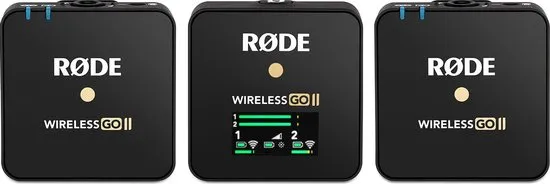 RØDE Wireless Go II - Het nieuwste dual channel draadloos microfoon systeem