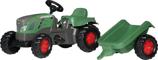 Rolly Toys RollyKid Fendt Vario - Traptractor - Met aanhanger
