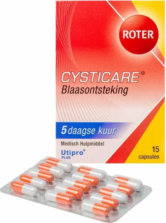 Roter Cysticare 15 capsules