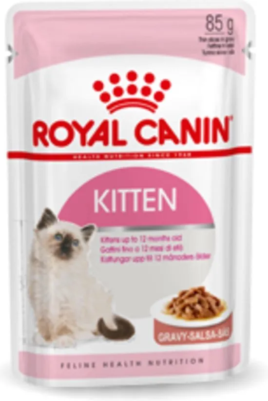 Royal Canin Kitten Instinctive - Katten natvoer - 12 x 85 g