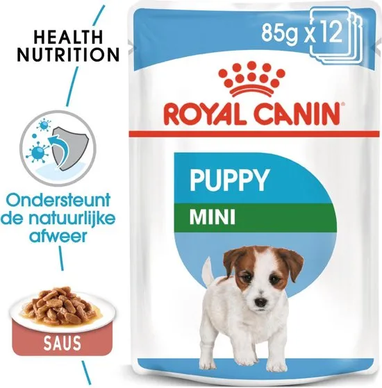 Royal Canin Shn Mini Puppy Pouch - Hondennatvoer - 12 x 85 g