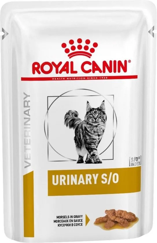 Royal Canin Urinary S/O Morsels In Gravy 12 x  85g Kattenvoer