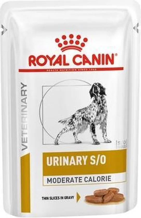 Royal Canin Veterinary Diet Urinary S/O Moderate Calorie Wet - Hondenvoer - 12x100 g