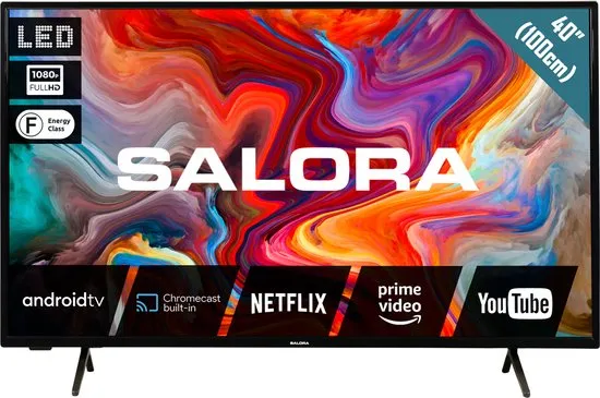 Salora SMART40TV - 40 inch - Smart TV - Full HD TV - 2022