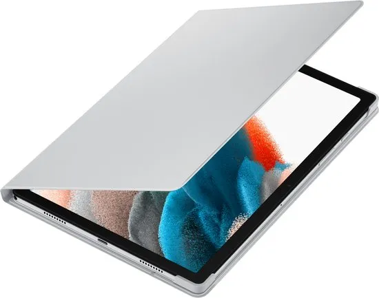 Samsung Book hoesje - Samsung Galaxy Tab A8 - 10.5 inch - Zilver