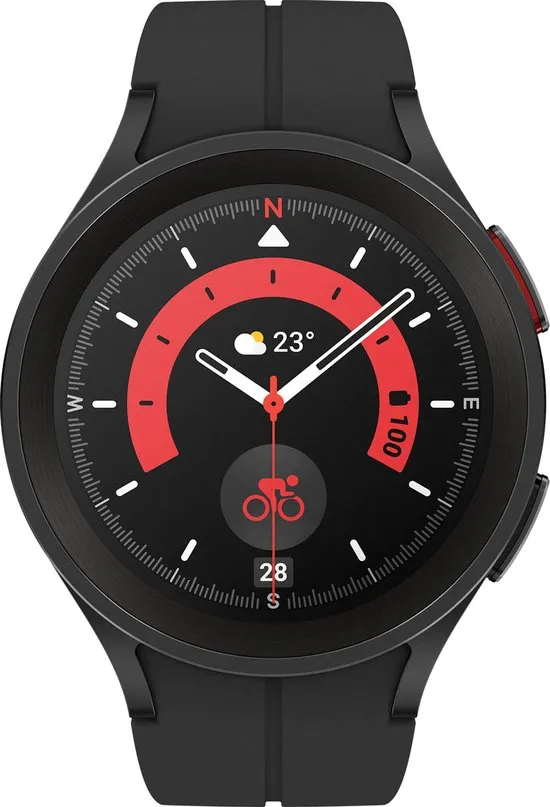 Samsung Galaxy Watch5 Pro - Smartwatch - 45 mm - LTE/5G - Black