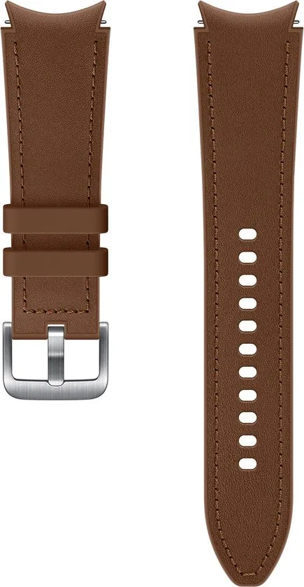 Samsung Hybrid Leather Band - Galaxy Watch4 - 20mm S/M - Camel