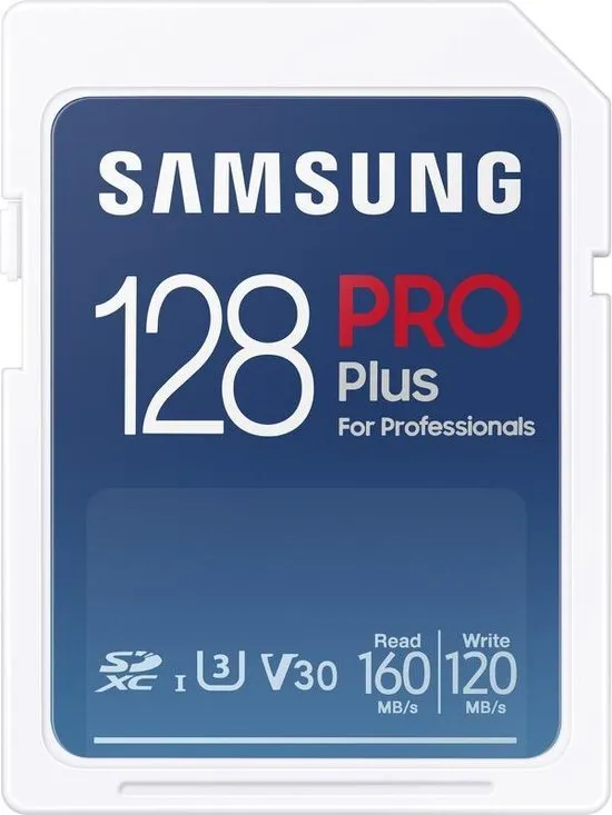 Samsung Pro Plus SDXC  - Geheugenkaart - 128 GB