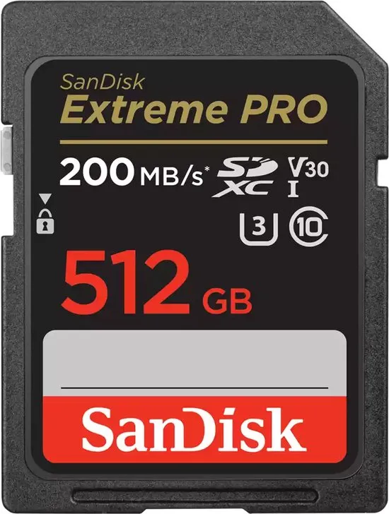 SanDisk SD 512GB 140/200 SDXC EXTREME PRO SDK
