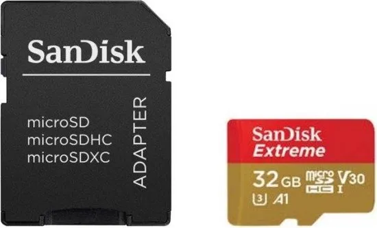 Sandisk SDSQXAF-032G-GN6AT 32GB MicroSDHC UHS-I flashgeheugen