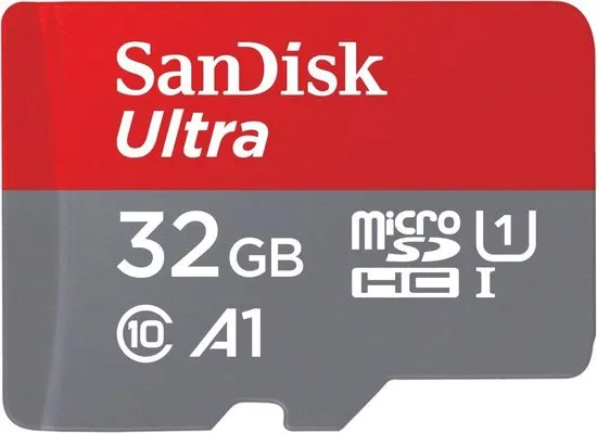 SanDisk Ultra flashgeheugen 32 GB MicroSDHC Klasse 10
