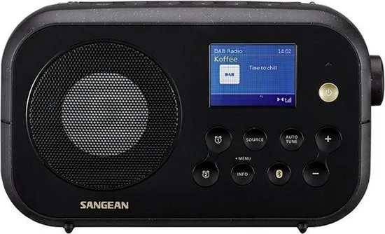 Sangean DPR-42 BT Radio Zwart