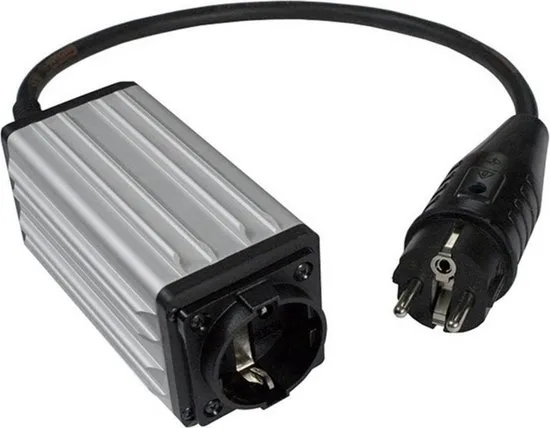 Schabus 300116 Startstroombegrenzer Zwart, Aluminium IP54