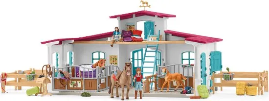Schleich Horse Club - Manege - Speelfigurenset - Kinderspeelgoed voor Jongens en Meisjes - 5 tot 12 jaar - 42567