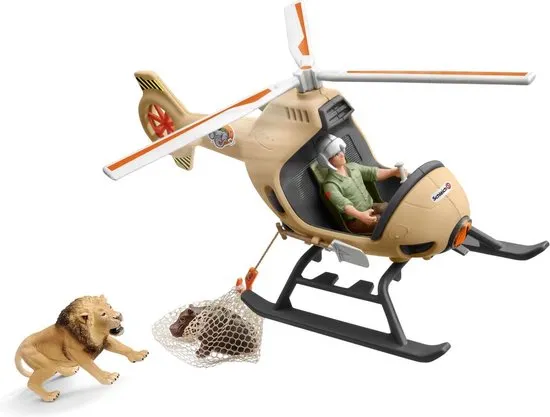 Schleich Wild Life - Reddingshelikopter dieren