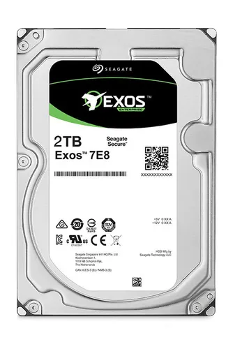 Seagate Exos 7E8 2 TB Harde schijf ST2000NM000A, SATA/600, 24/7