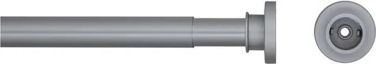 Sealskin Seallux Douchegordijnstang 80-130 cm RVS - Mat aluminium
