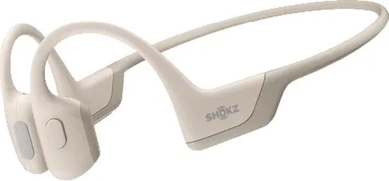 Shokz OpenRun Pro Bone conduction hoofdtelefoon - Beige