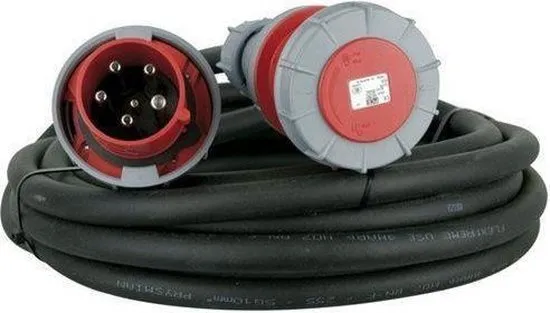 Showtec Showtec CEE 63A verlengkabel 5 x 10mm2, 10 meter Home entertainment - Accessoires