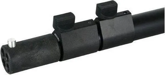 Showtec Showtec Uitschuifbare staander voor het Pipes & Drapes systeem, 180-420 cm, zwart Home entertainment - Accessoires