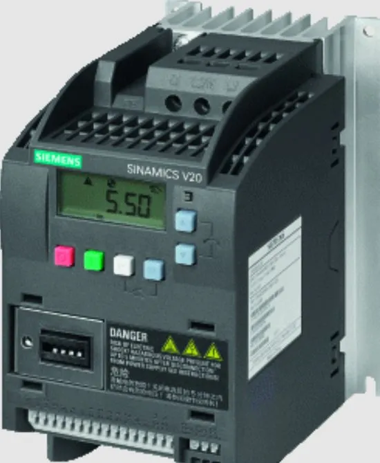 Siemens - SINAMICS V20 Frequentieregelaar =< 1 kV | 6SL32105BB137BV1 - Grijs