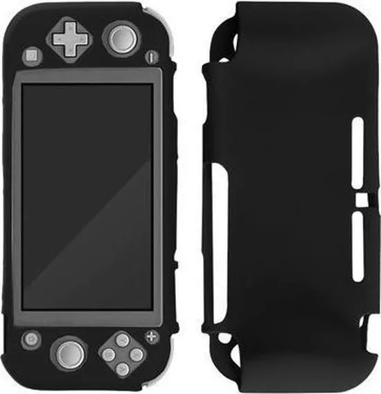 Silicone Case Cover Black for Nintendo Switch Lite - Beschermhoes Zwart