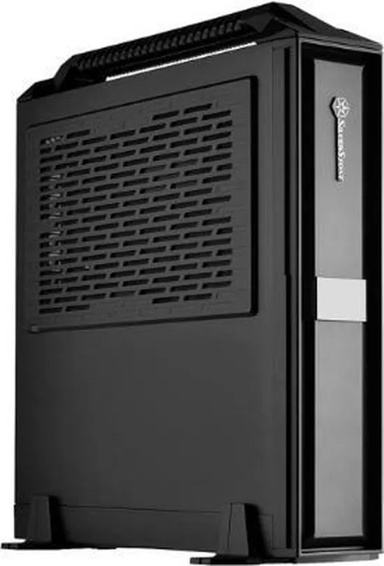 Silverstone SST-ML08B-H computerbehuizing Small Form Factor (SFF) Zwart