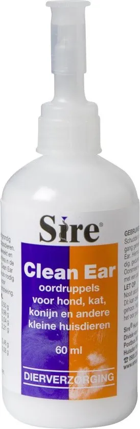 Sire Clean Ear - Oorreiniger - 60 ml