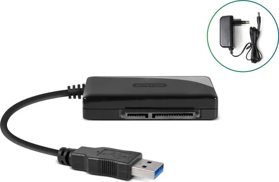 Sitecom CN-333 USB 3.0 to SATA Adapter incl. Power Adapter