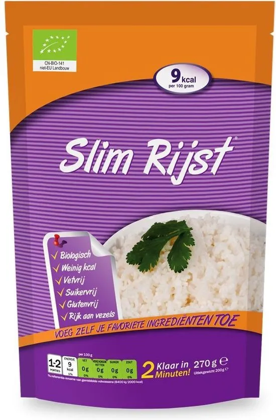 Slim - Rijst - Maaltijdvervanger - 270 gr