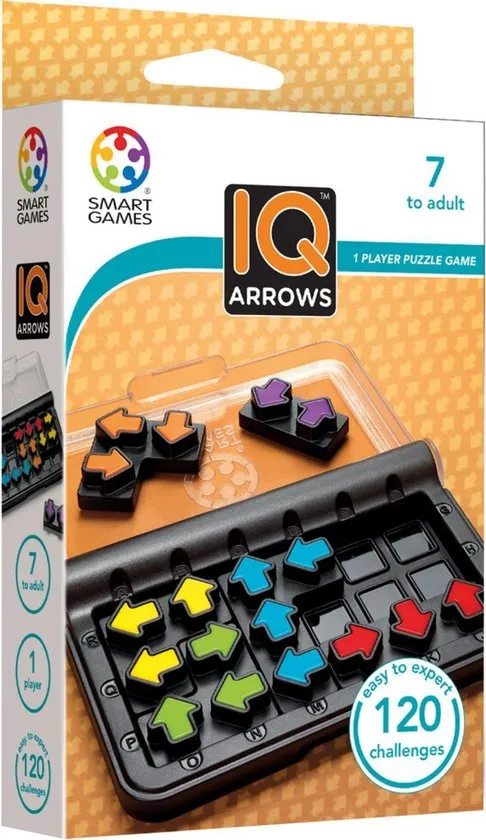 SmartGames IQ Arrows (120 opdrachten)
