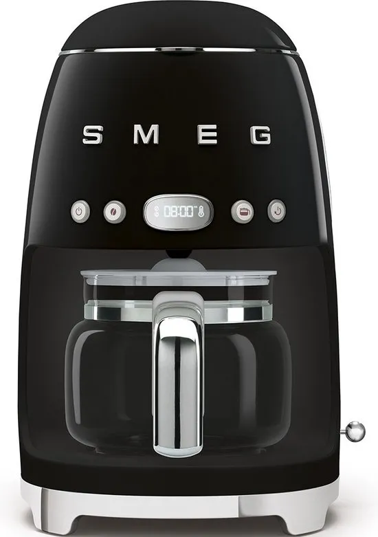 Smeg DCF02BLEU - koffiezetapparaat - zwart