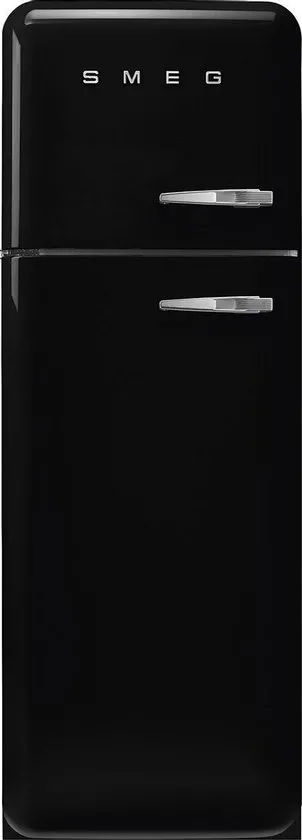 Smeg FAB30LBL5 - Koel- en vriescombinatie - Scharnier links - Zwart