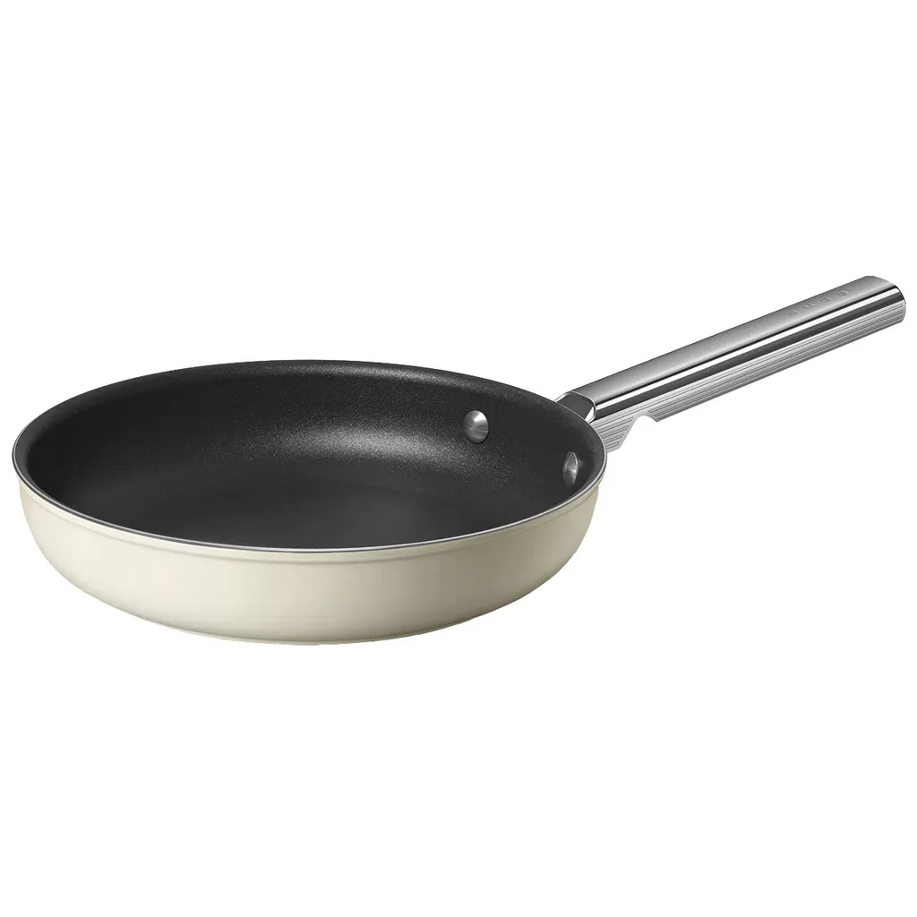 SMEG Koekenpan 28 cm Crème