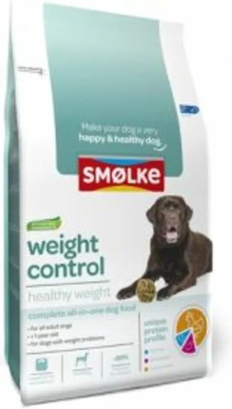 Smolke weight control hondenvoer 12 kg