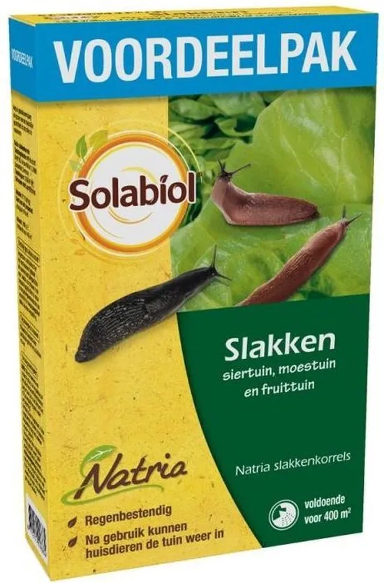 Solabiol Natria Slakkenkorrels - Ongediertebestrijding - 1000 g