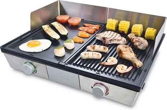 Solis Deli Grill 7951 -  Grillplaat - RVS - Xylan anti-aanbaklaag