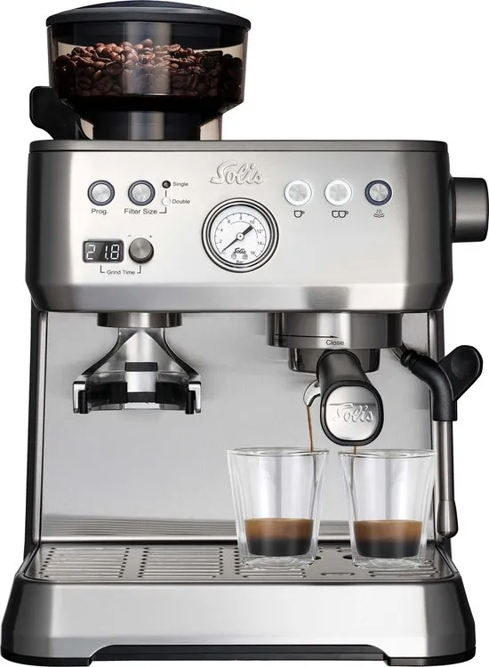Solis Grind & Infuse Perfetta 1019 - Espressomachine - Koffiemachine met Bonen