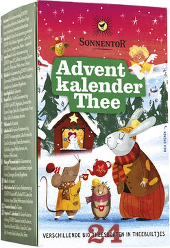 Sonnentor Advent Kalender thee bio - 24 smaken