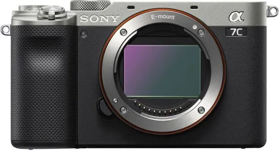 Sony α 7C MILC body 24,2 MP CMOS 6000 x 4000 Pixels Zwart, Zilver