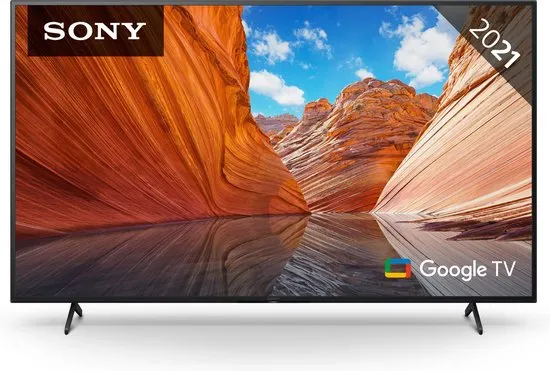 Sony BRAVIA KD65X80J - 65-inch TV - 4K Ultra HD - Google Smart TV