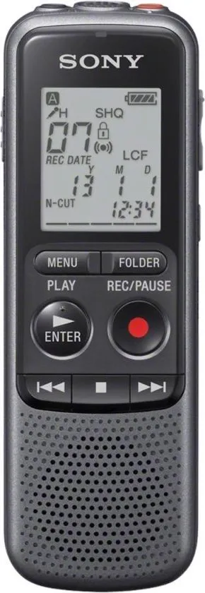 Sony ICD-PX240 digitale voicerecorder- 4GB