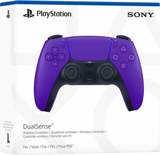 Sony PS5 DualSense Controller Paars Bluetooth Gamepad Analoog/digitaal PlayStation 5